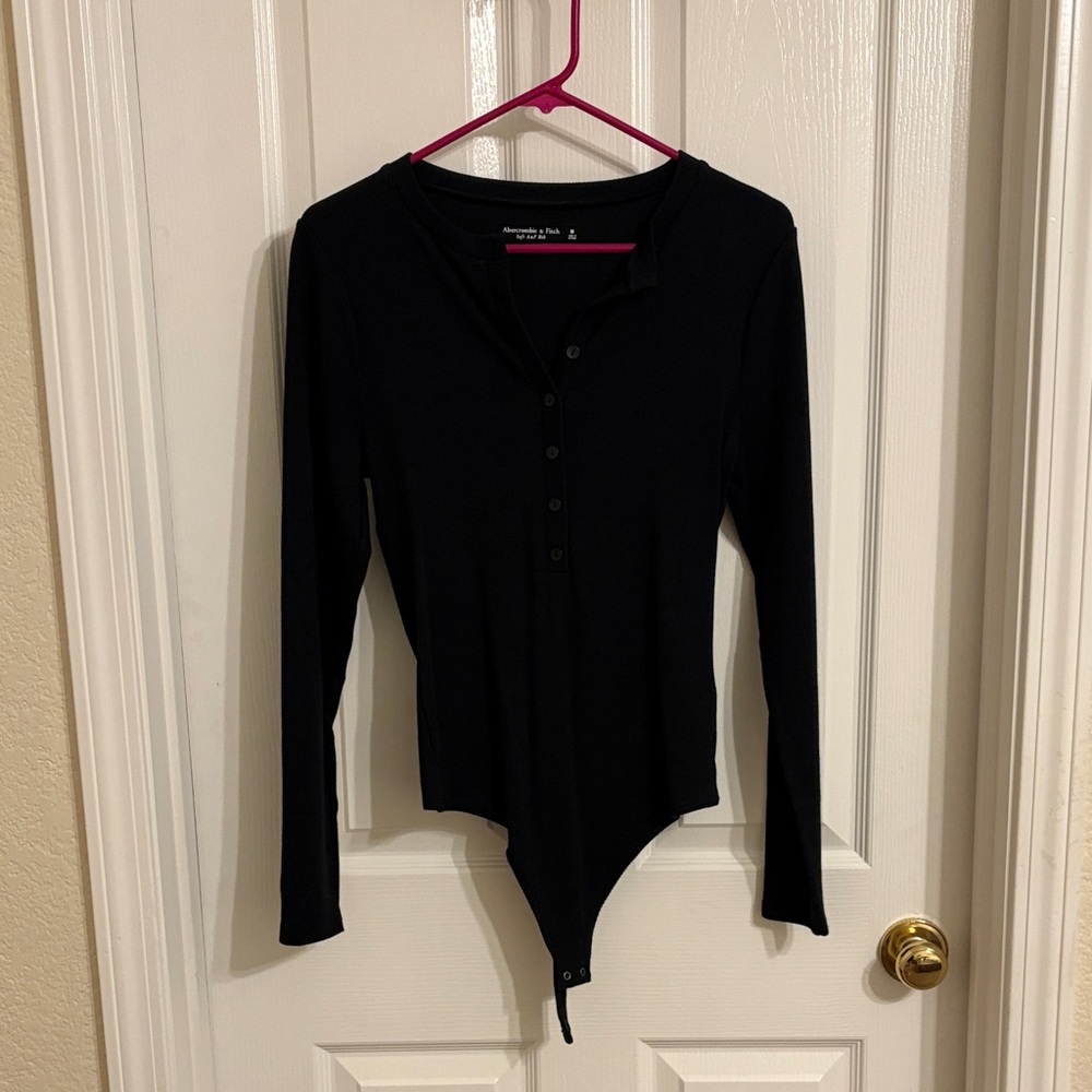 Abercrombie & Fitch Black Bodysuit UNWORN with tags Size M